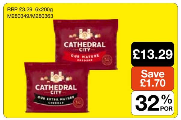 Cathedral City Our Mature Cheddar