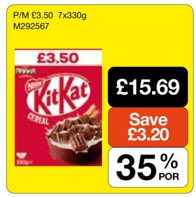 Nestlé KitKat Cereal