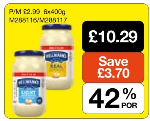 Hellmann's Real/Light Mayonnaise