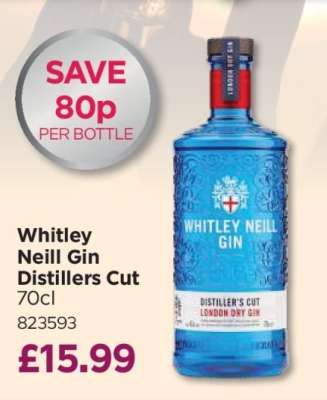 Whitley Neill Gin Distillers Cut 70cl