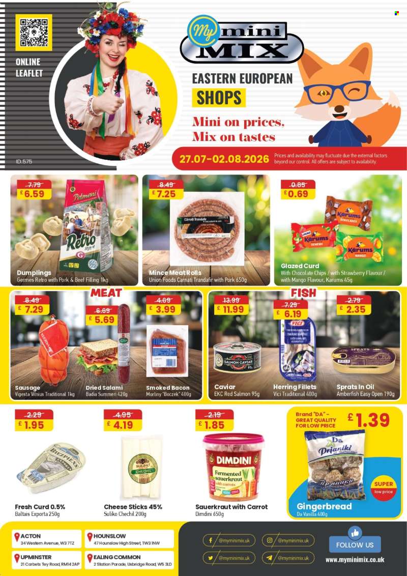 MyMINIMIX offer  - 27/07/2026 - 02/08/2026.