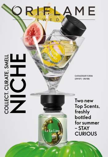 Oriflame offer  - 29/07/2026 - 18/08/2026.