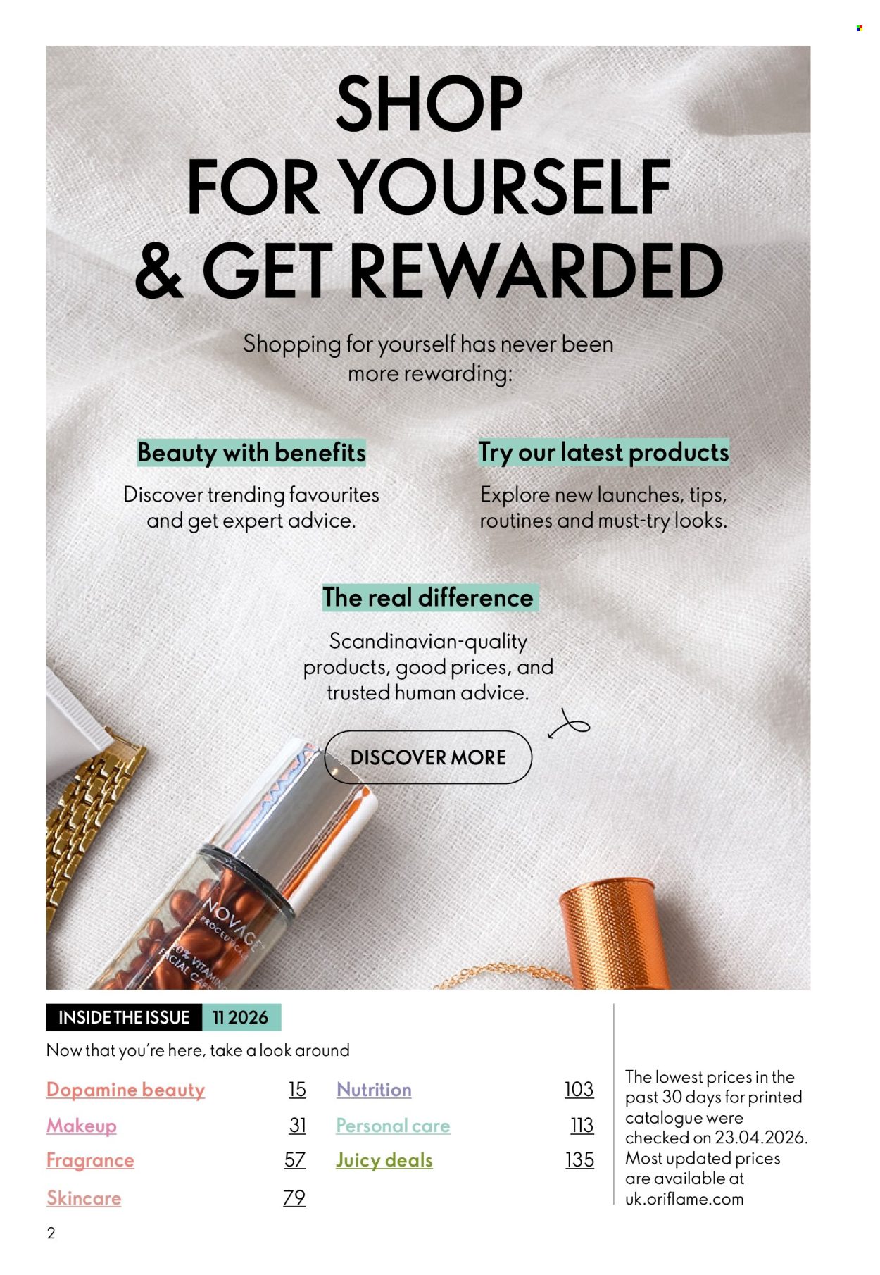 Oriflame offer - 29/07/2026 - 18/08/2026. Page 2