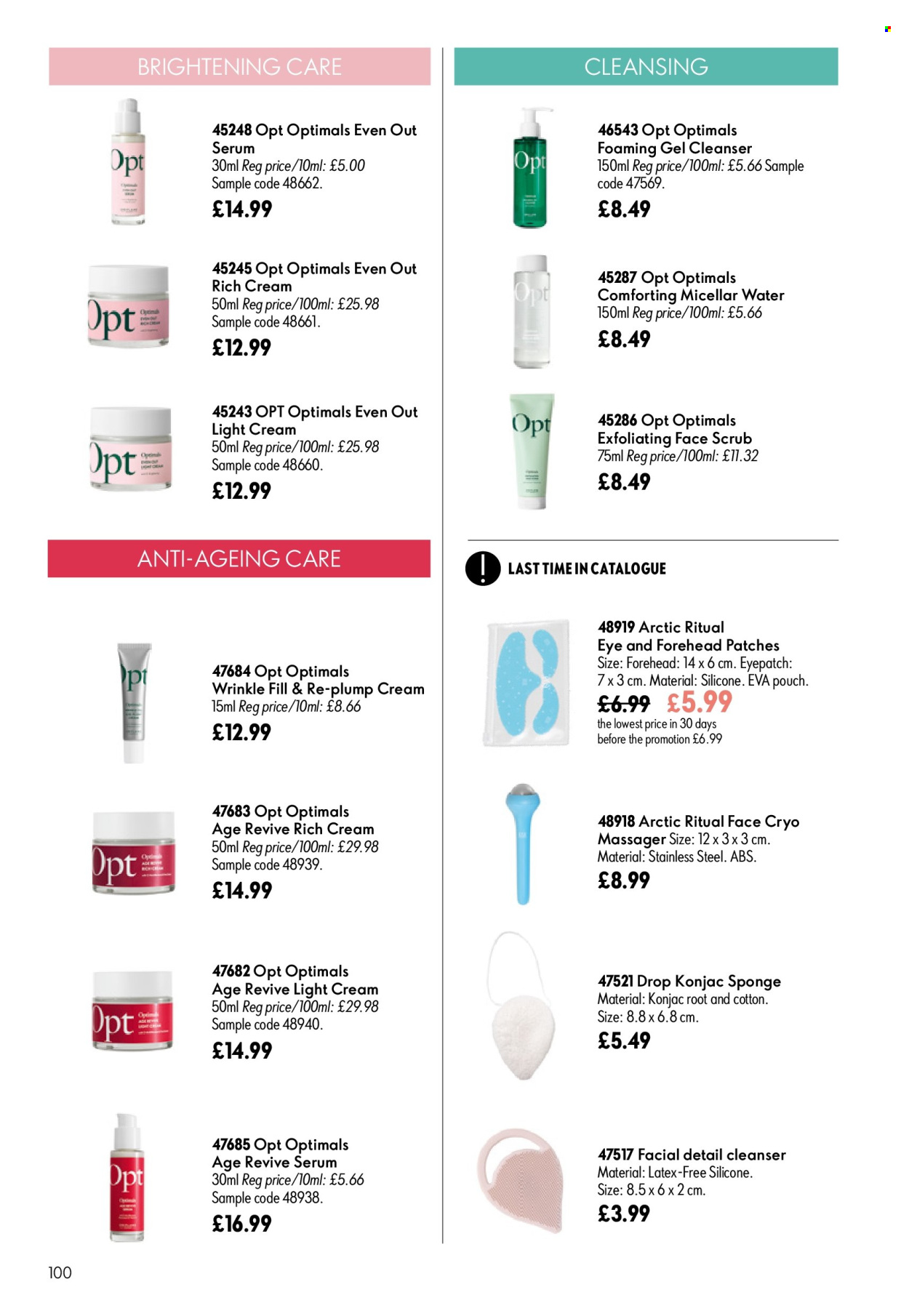 Oriflame offer - 29/07/2026 - 18/08/2026. Page 100