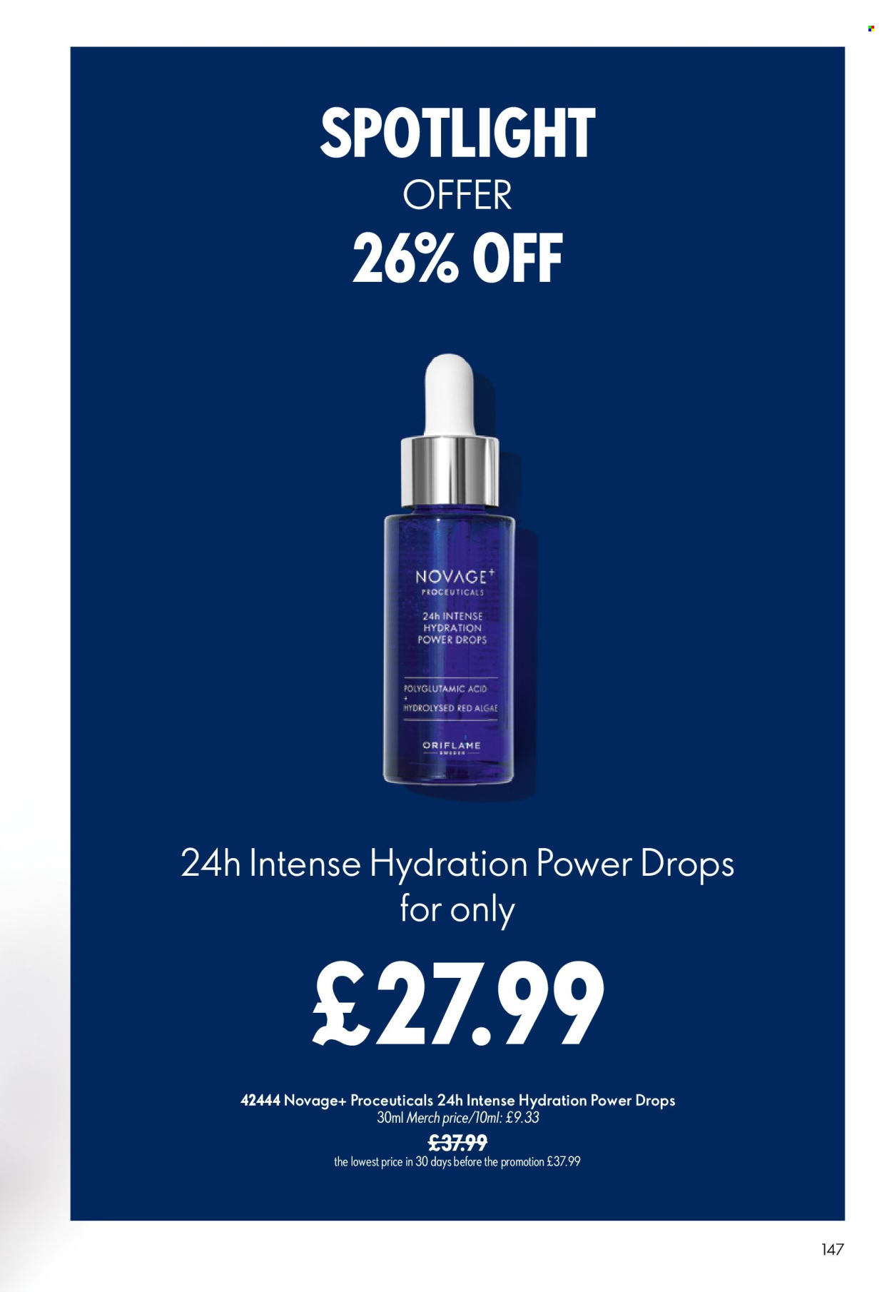 Oriflame offer - 29/07/2026 - 18/08/2026. Page 147