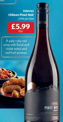 Estevez Chilean Pinot Noir