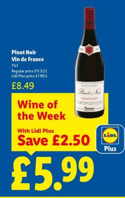 Pinot Noir Vin de France