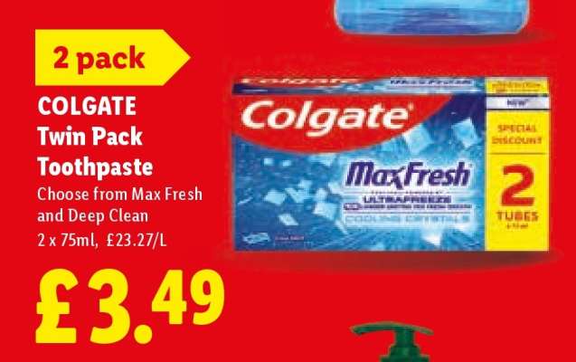 COLGATE Twin Pack Toothpaste