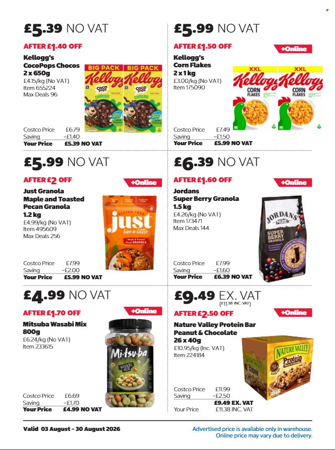 Costco offer - 03/08/2026 - 30/08/2026. Page 14