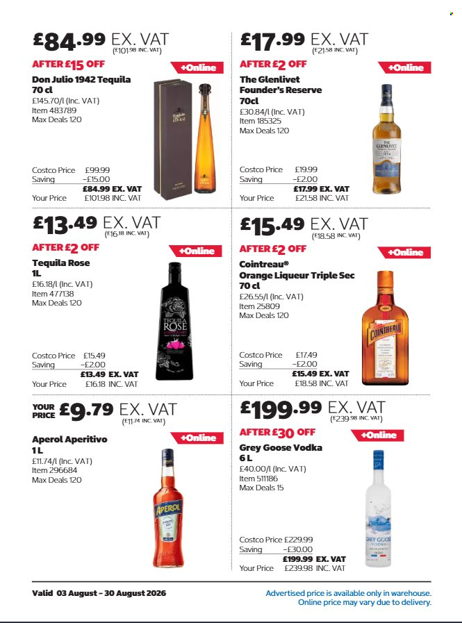 Costco offer - 03/08/2026 - 30/08/2026. Page 18