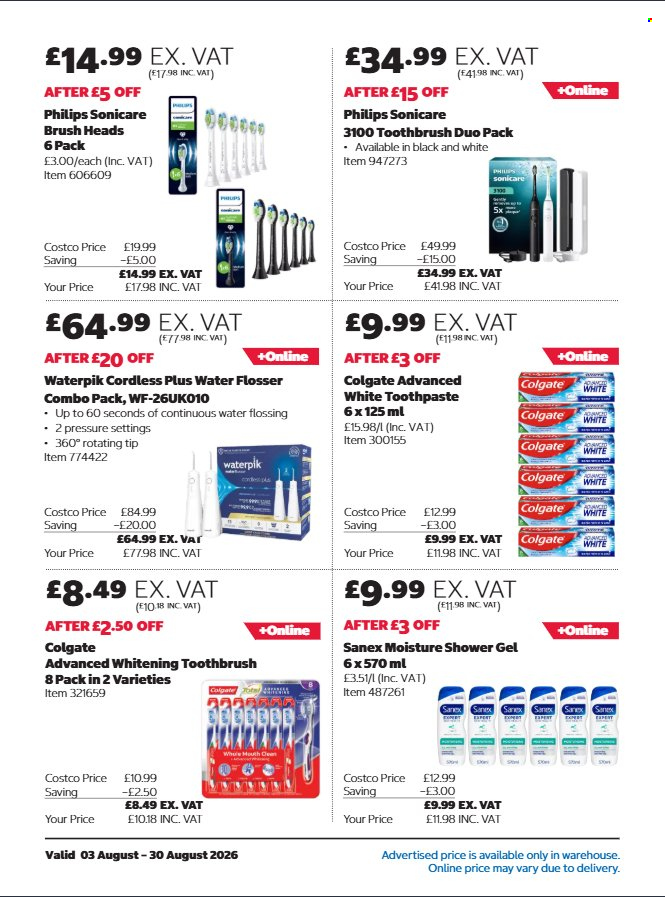 Costco offer - 03/08/2026 - 30/08/2026. Page 20