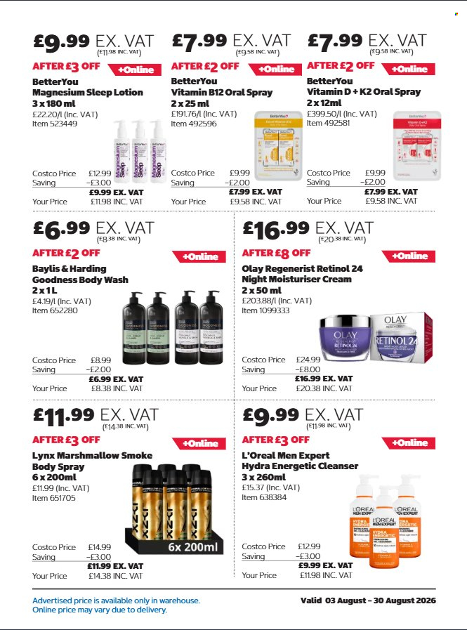 Costco offer - 03/08/2026 - 30/08/2026. Page 21