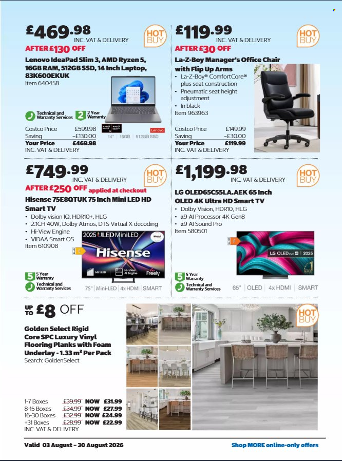 Costco offer - 03/08/2026 - 30/08/2026. Page 33