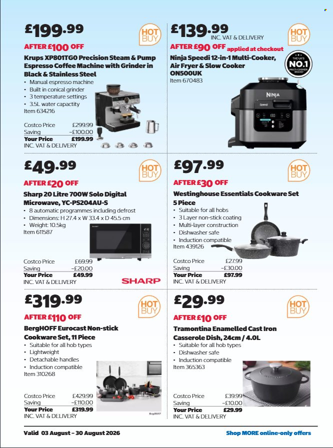 Costco offer - 03/08/2026 - 30/08/2026. Page 38