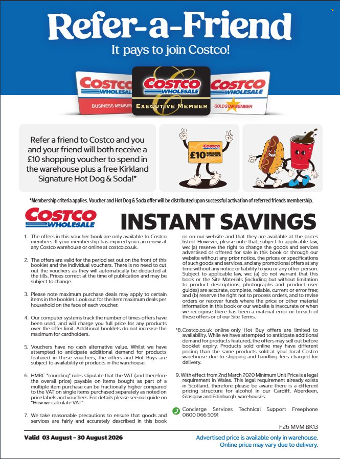 Costco offer - 03/08/2026 - 30/08/2026. Page 40