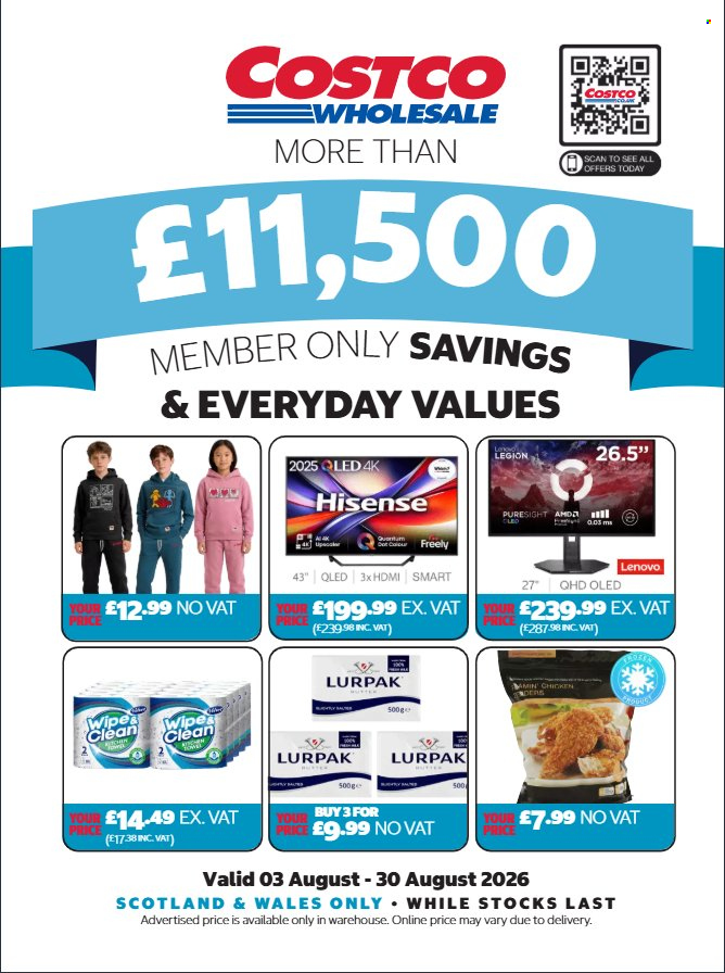 Costco offer - 03/08/2026 - 30/08/2026. Page 1