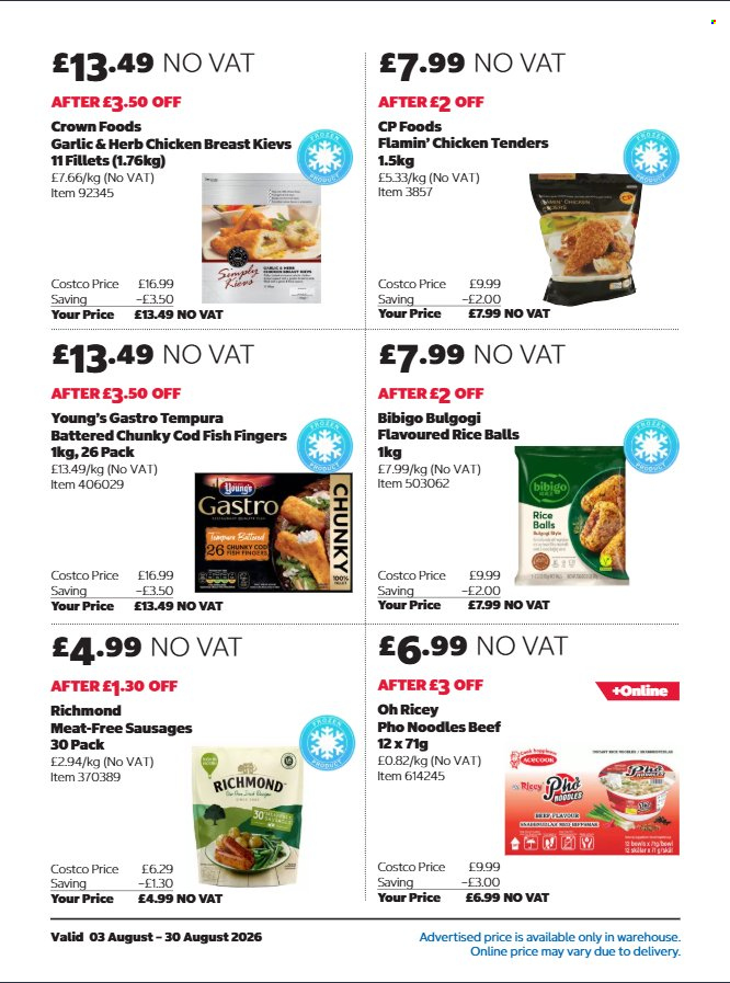 Costco offer - 03/08/2026 - 30/08/2026. Page 8