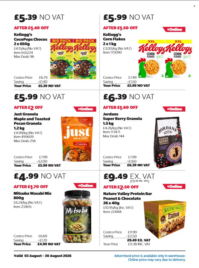 Costco offer - 03/08/2026 - 30/08/2026. Page 14