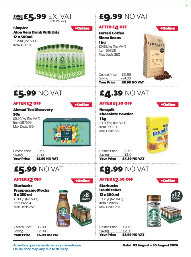 Costco offer - 03/08/2026 - 30/08/2026. Page 15