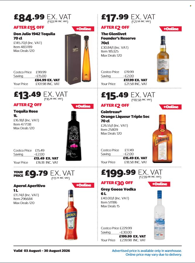 Costco offer - 03/08/2026 - 30/08/2026. Page 18