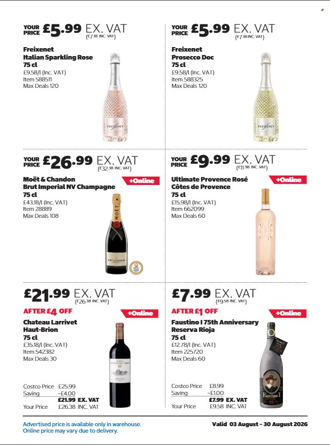 Costco offer - 03/08/2026 - 30/08/2026. Page 19