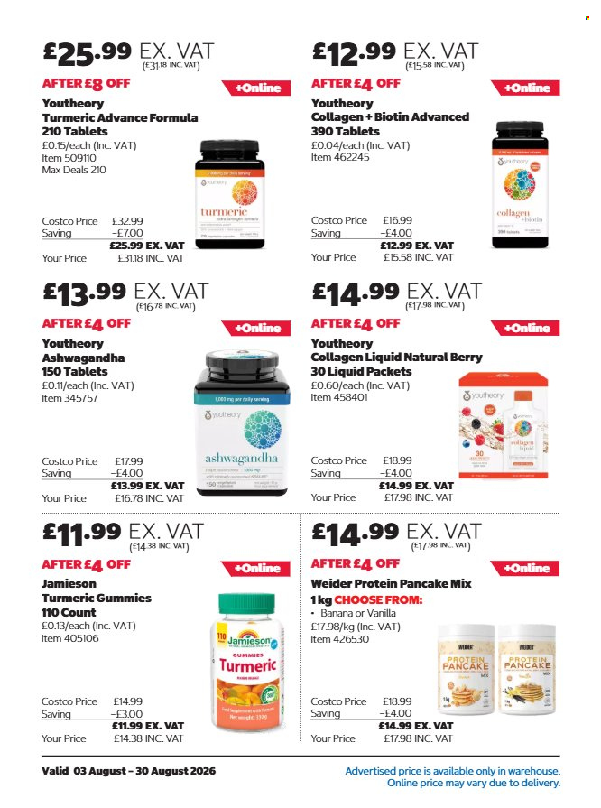 Costco offer - 03/08/2026 - 30/08/2026. Page 22