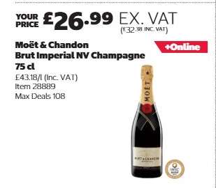 Moët & Chandon Brut Imperial NV Champagne 75 cl