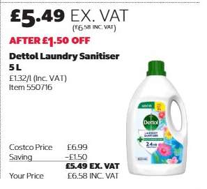 Dettol Laundry Sanitiser 5L
