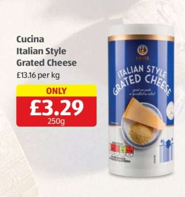 Cucina Italian Style Grated Cheese