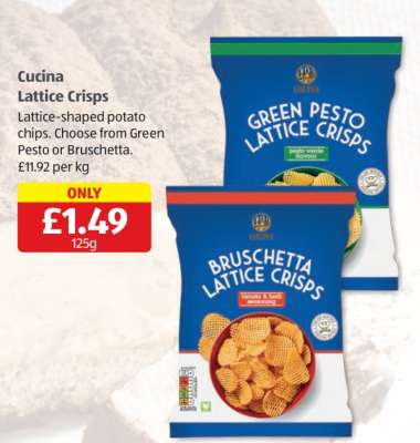 Cucina Lattice Crisps