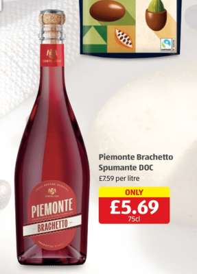 Piemonte Brachetto Spumante DOC