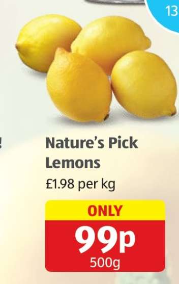 Nature’s Pick Lemons