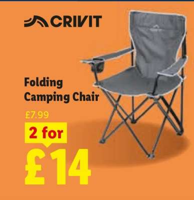CRIVIT Folding Camping Chair