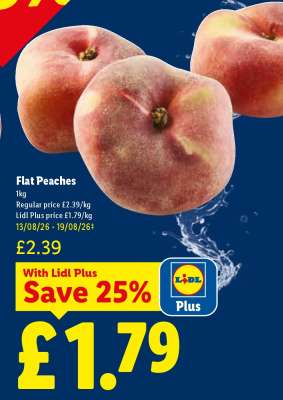Flat Peaches