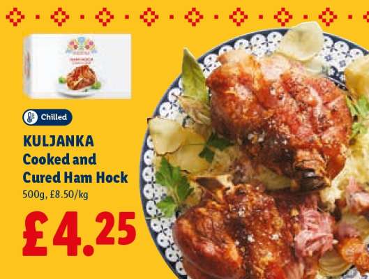 KULJANKA Cooked and Cured Ham Hock