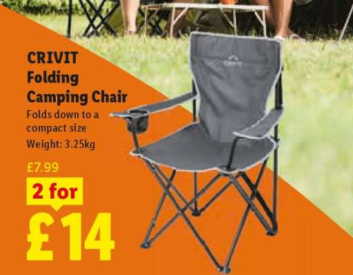 CRIVIT Folding Camping Chair