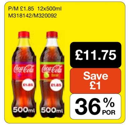 Coca-Cola 12x500ml