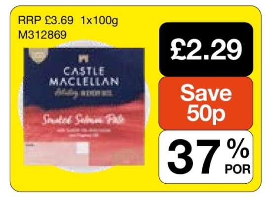 Castle Maclellan Smoked Salmon Pate