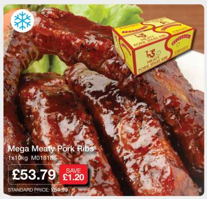 Mega Meaty Pork Ribs