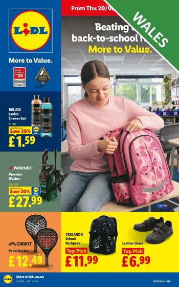 Lidl offer  - 20/08/2026 - 26/08/2026.