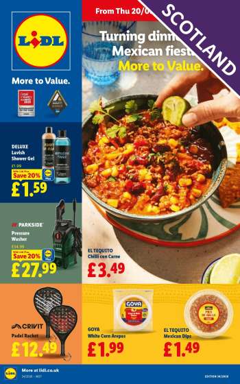 Lidl offer  - 20/08/2026 - 26/08/2026.