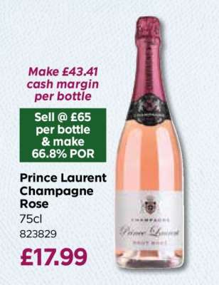 Prince Laurent Champagne Rose