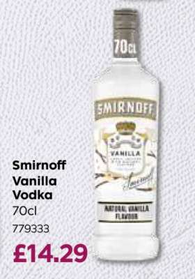 Smirnoff Vanilla Vodka