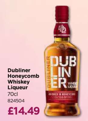 Dubliner Honeycomb Whiskey Liqueur