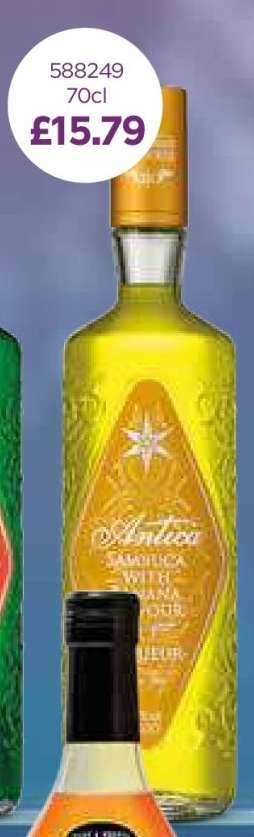 Antica Sambuca With Banana Flavour Liqueur