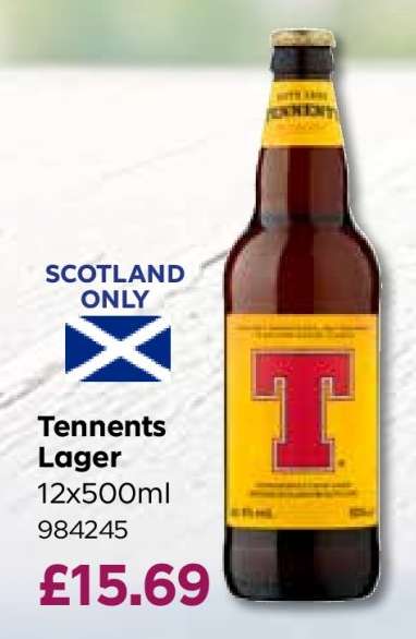 Tennents Lager