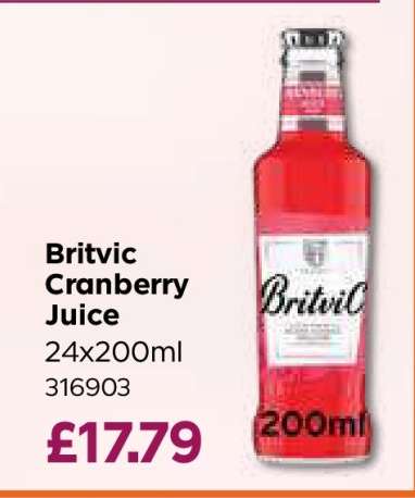 Britvic Cranberry Juice