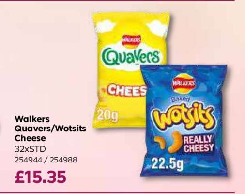 Walkers Quavers/Wotsits Cheese