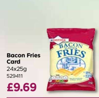 Bacon fries Card