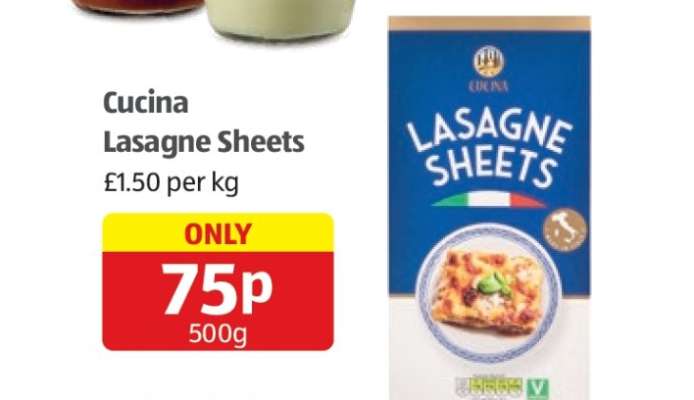 Cucina Lasagne Sheets